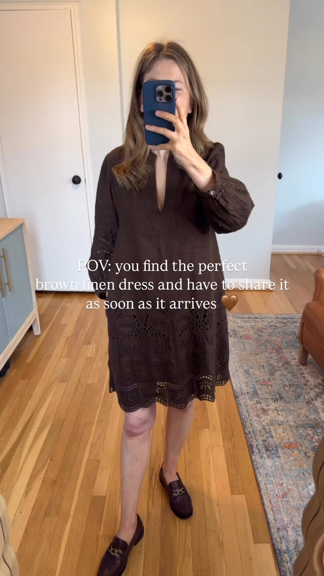 Love this brown linen dress! Wearing size small. Will be super cute with sandals. I signed up for the email list to get 15% off

#LTKSeasonal