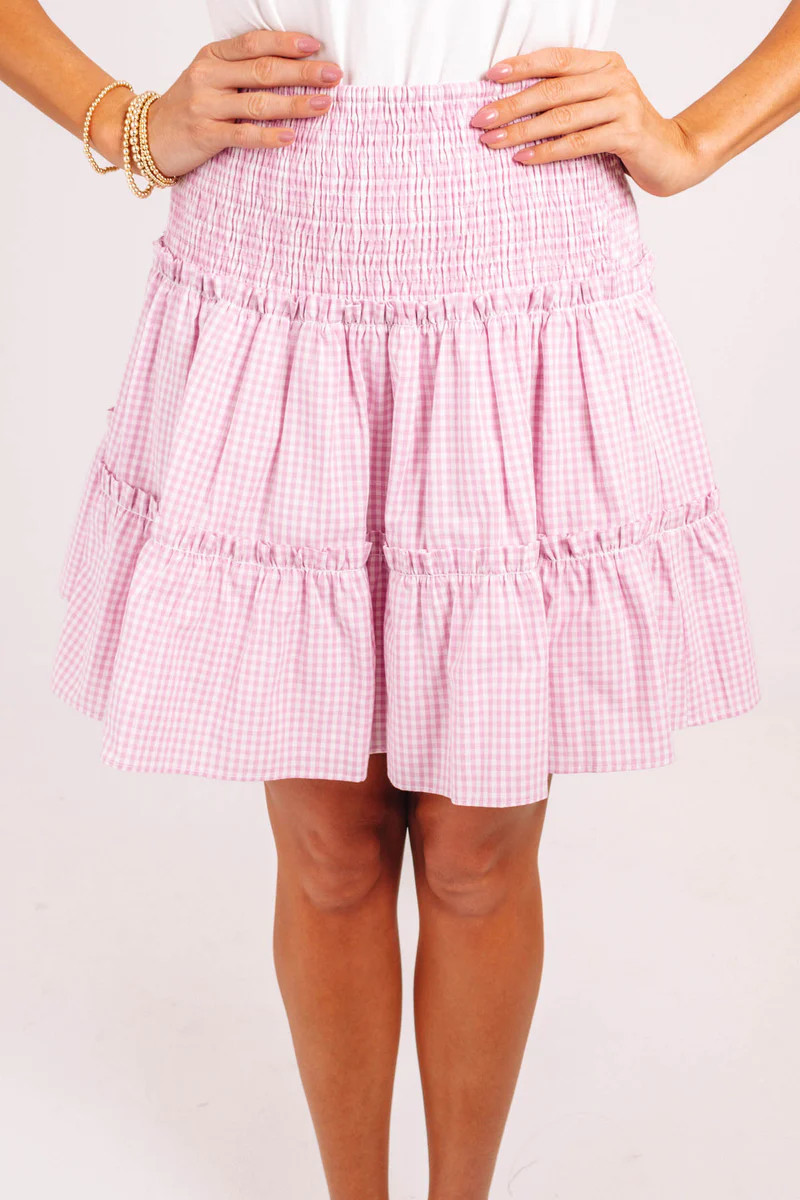 The Julia Skort - Purple Gingham | The Impeccable Pig