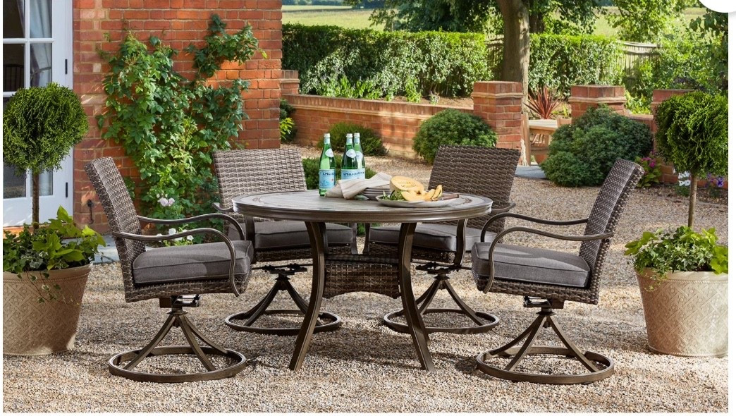 Clearance 

🚨 MAJOR patio upgrade on SALE 🚨
This Member’s Mark Newcastle Round Dining Set (5-pc) was $1,299 and is now ONLY $804.68 🤯
Sunbrella fabric ✔️ timeless design ✔️ perfect for hosting ✔️
Linked on LTK before it sells out 🔗✨

#LTKSeasonal #LTKHome #LTKSaleAlert