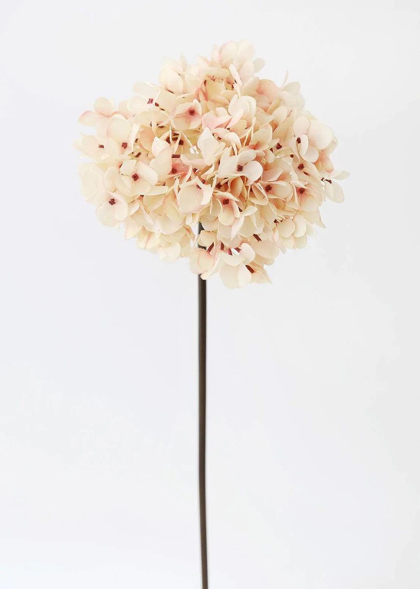 Blush Oversized Hydrangea Silk Flower - 27 | Afloral (US)