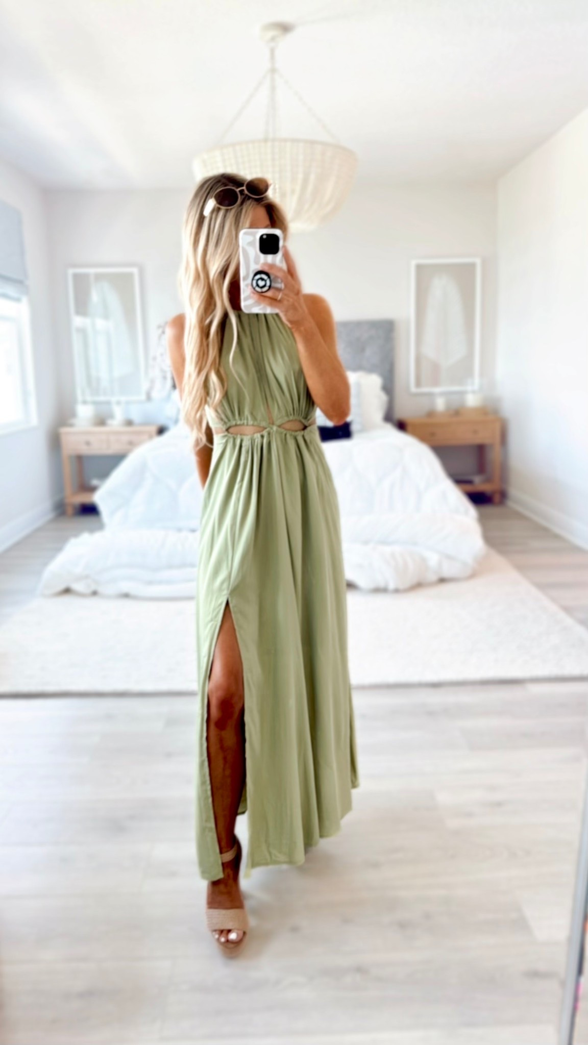 VACATION DRESS ON SALE!
Use Code: 35VSEZ00 for 35% OFF!

I styled this green maxi dress for vacation by adding raffia heels and a straw bag. Perfect for a resortwear look or an easy elevated summer outfit. 

#LTKTravel #LTKSeasonal #LTKSaleAlert