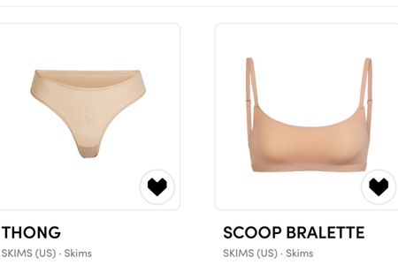 The absolute BESTTTT bra and thong! I’ll never wear anything else again! They’re both on sale at skims and come in tons of colors! They run tts. I wear size XS bottoms and size S top! 

#LTKSaleAlert #LTKFindsUnder50