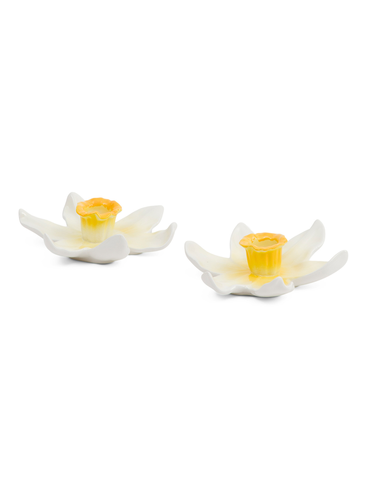 Set Of 2 Daffodil Candleholders | Pillows & Decor | Marshalls | Marshalls