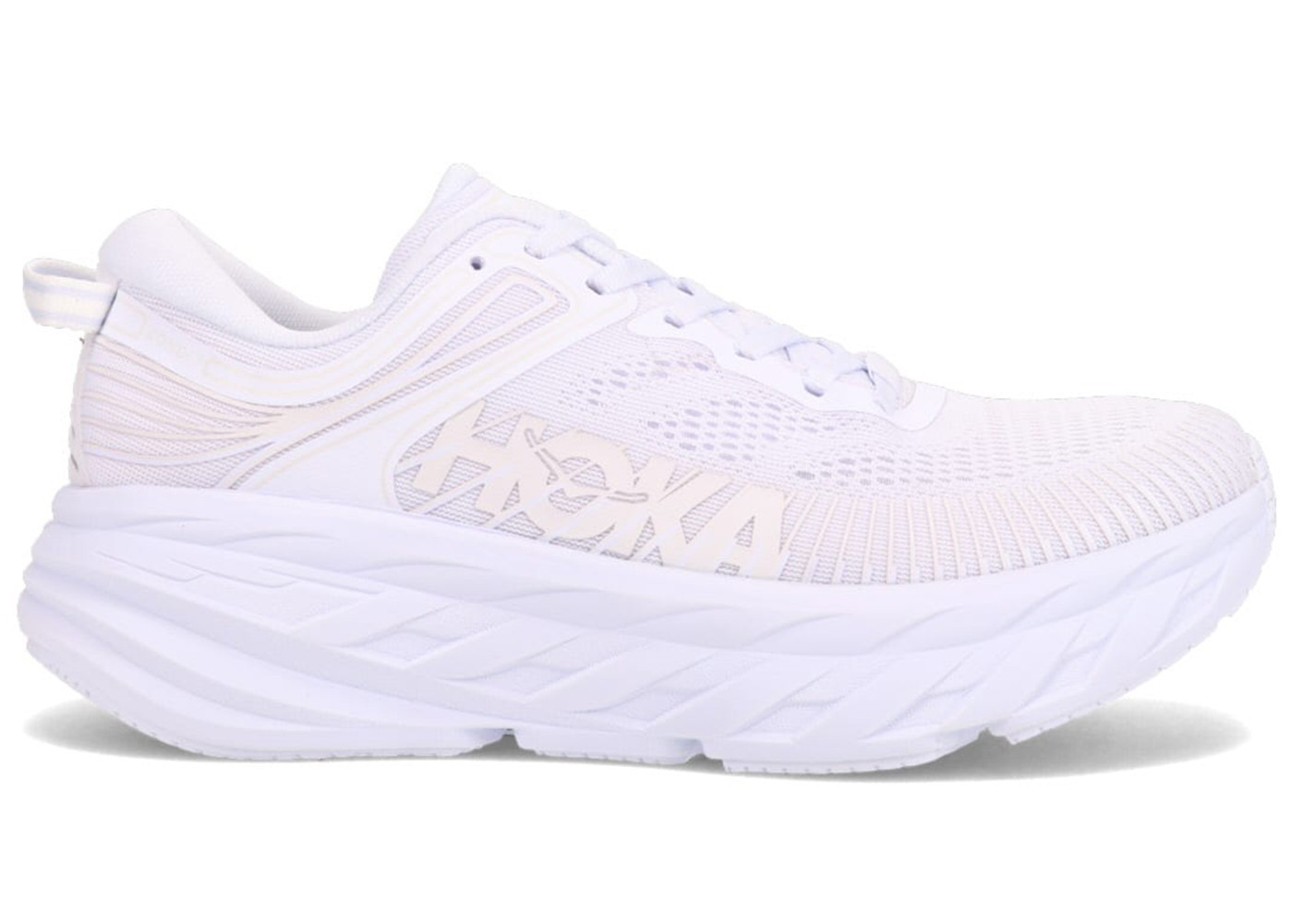 Hoka One One Bondi 7 (Women's) Sneakers in White | StockX