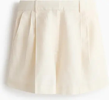H&M Dressy linen-blend shorts | Nordstrom | Nordstrom
