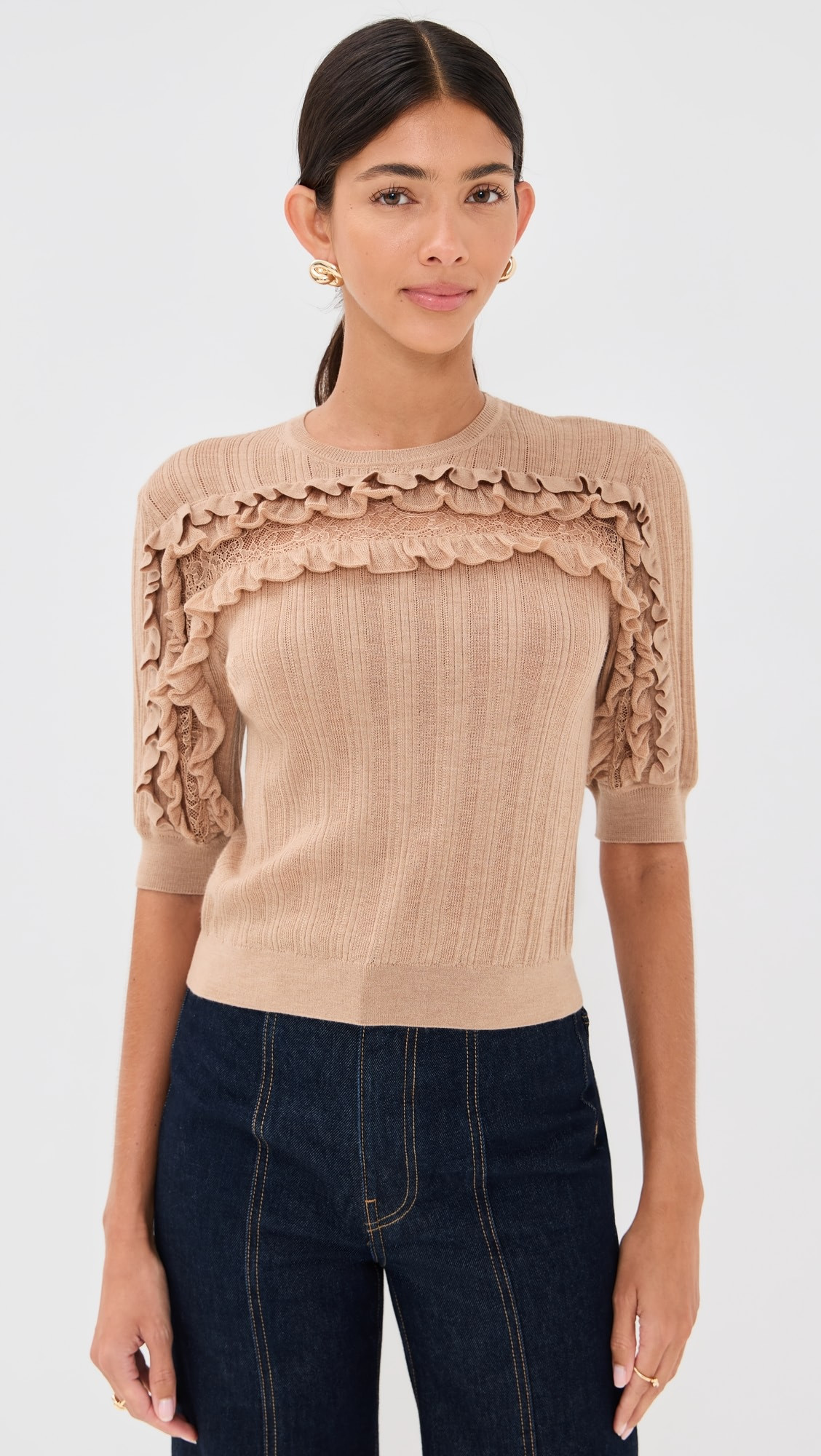 Salima Short Sleeve Knit | Shopbop