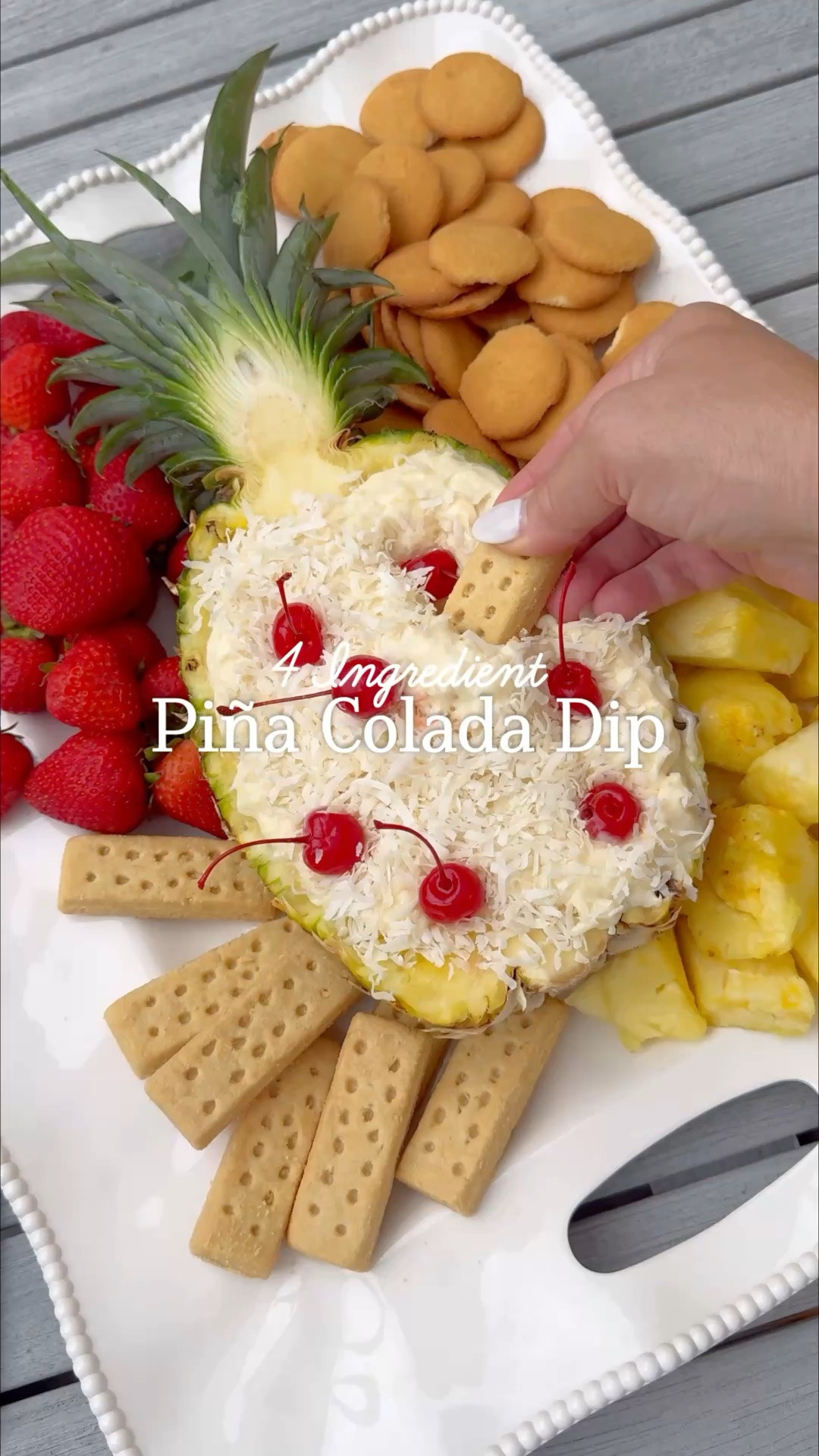 This creamy Pina Colada Dip is the ultimate summer party treat! 🍍🥥 Perfect for pool days, BBQs, and tropical-themed gatherings. Sweet, fluffy, and so easy to make!

Go to https://kristensellentin.com/pina-colada-dip/ for the full recipe

#LTKfoodie