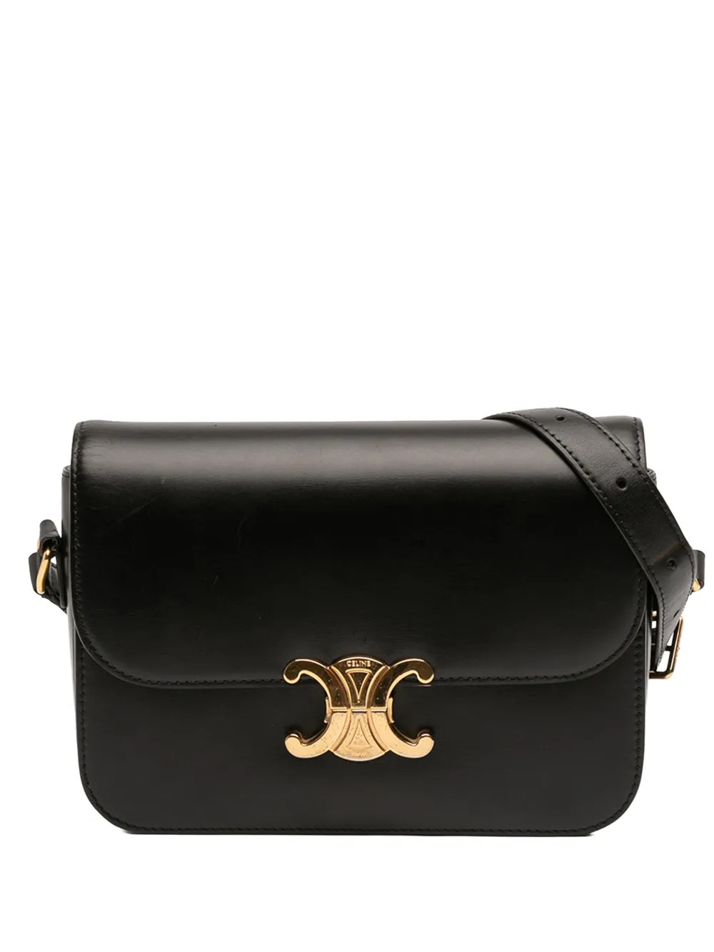 2018 Classique Shiny Calfskin Triomphe crossbody bag | Farfetch Global