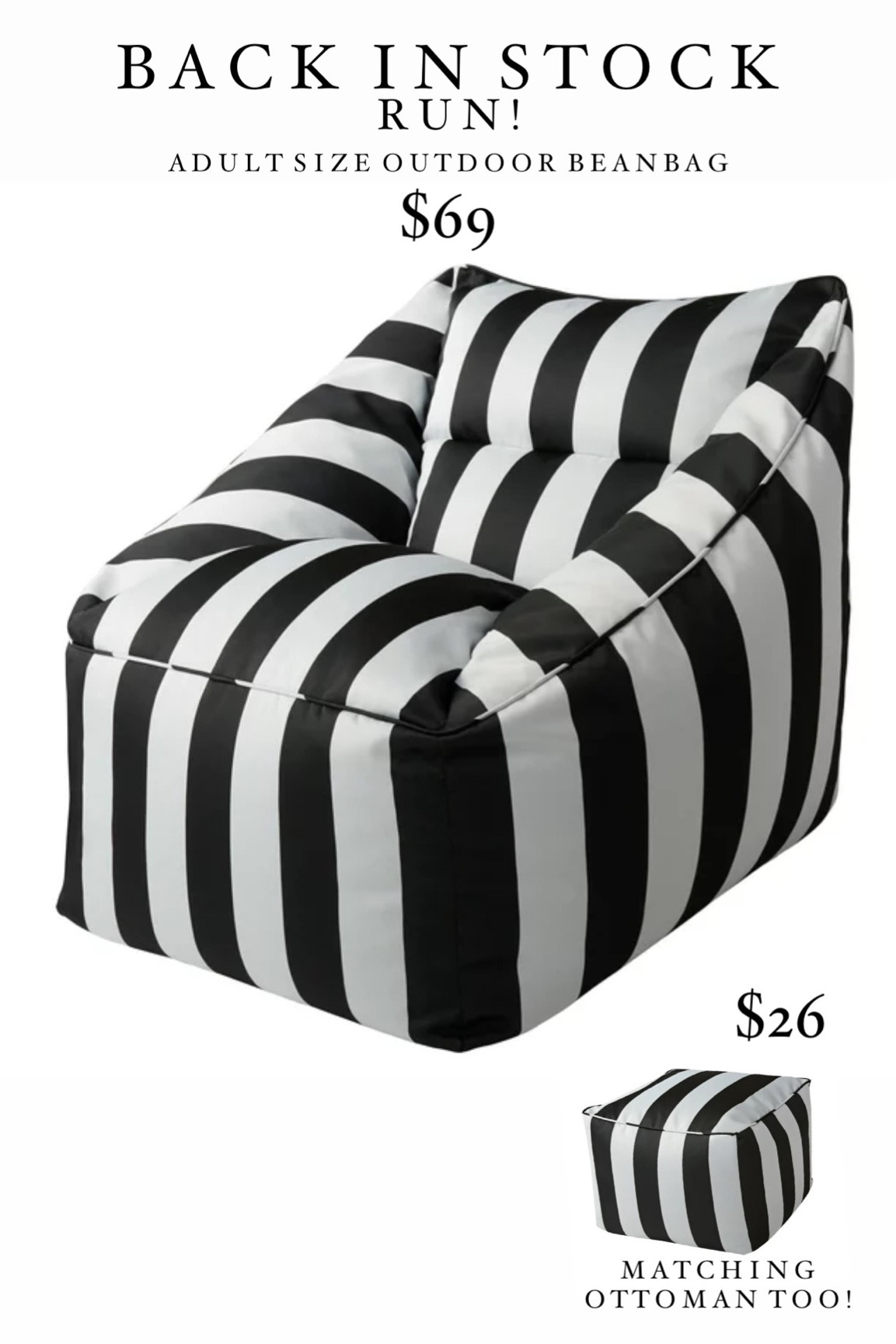 Back in stock!

#outdoorfurniture
#outdoor
#patiofurniture 

#LTKSeasonal #LTKhome #LTKunder100