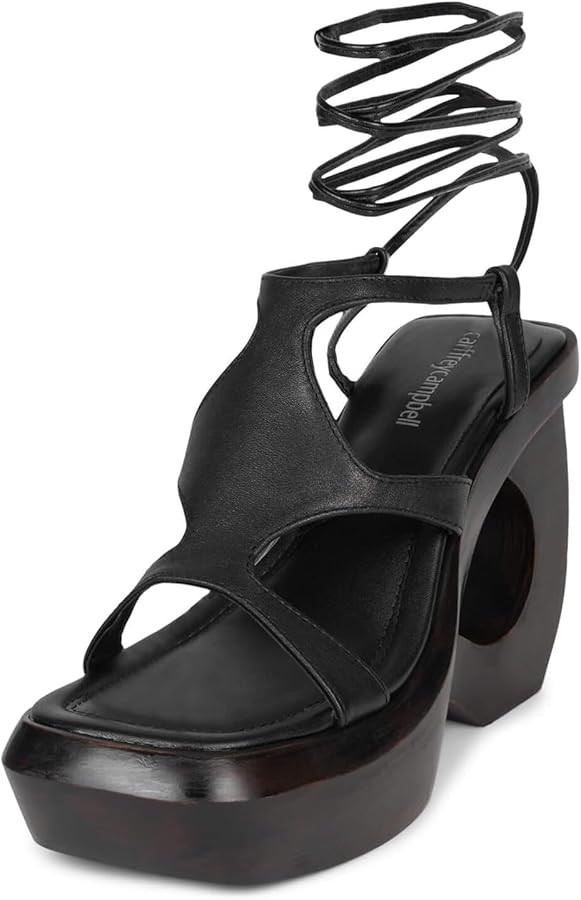 Jeffrey Campbell IDOLIZE Sandals Black Brown | Amazon (US)