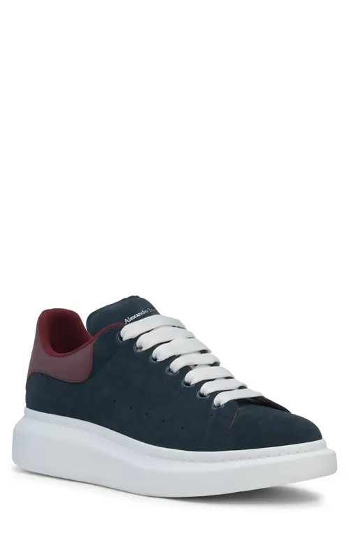 McQueen Oversized Sneaker in Blue Grey/Madder/Bor at Nordstrom, Size 13Us | Nordstrom