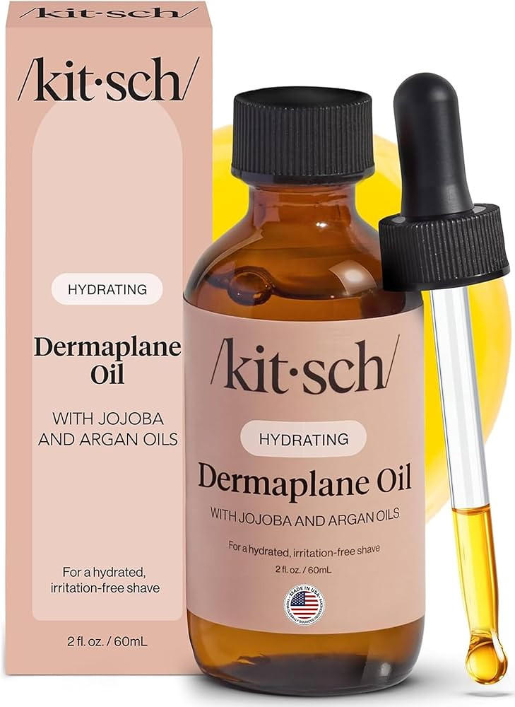 Kitsch Dermaplane Face Oil with Jojoba Oil & Argan Oil - 2oz | Amazon (US)