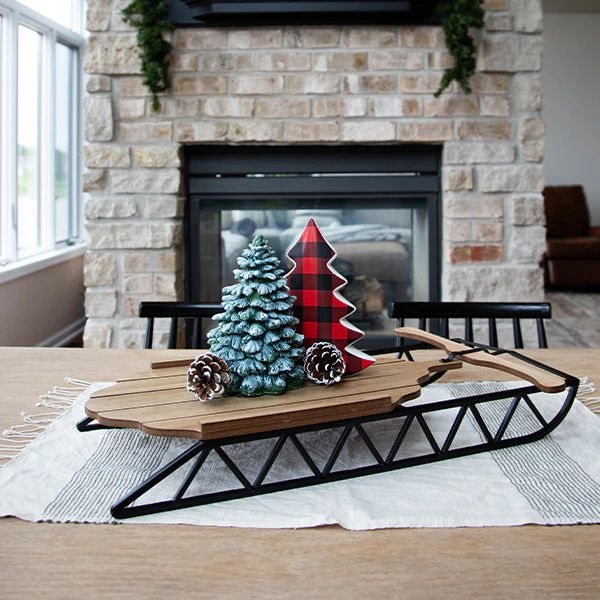 Antique Inspired Sled - Decor Steals | Decor Steals