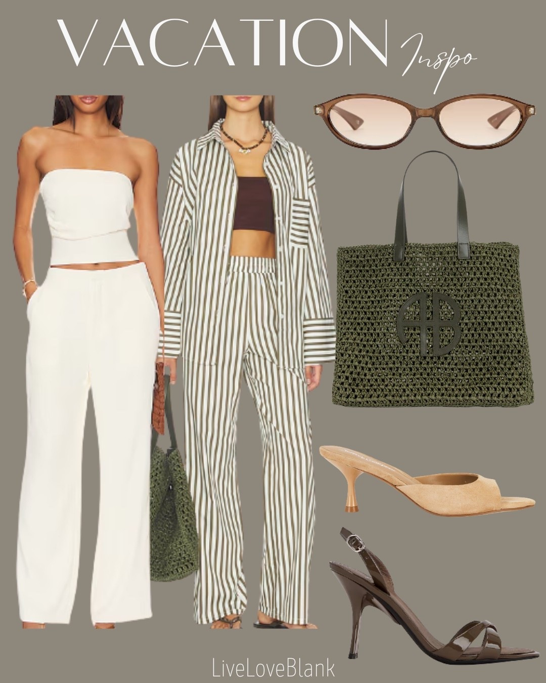 Vacation Inspo
Travel outfit ideas
Anine Bing tote
Outfits for her 


#LTKSeasonal #LTKootd #LTKTravel