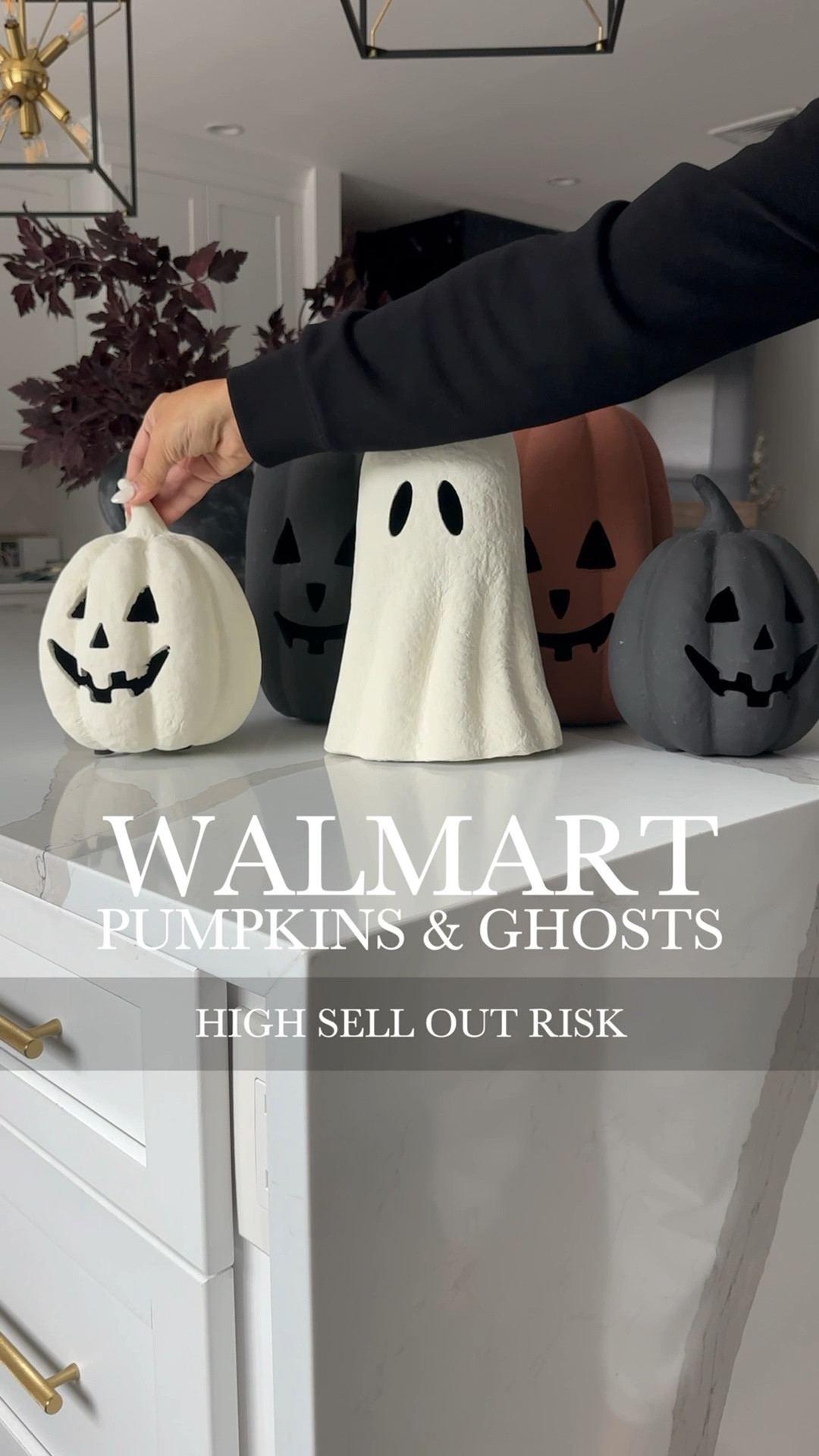 You won’t believe the price!! Walmart did not come to play this Halloween! These budget-friendly, lightweight paper mâché pumpkins and ghosts are flying off the shelves—and it’s easy to see why. Love the colors and texture! Don’t wait, they won’t stick around for long!

🎃👻 They have a hole at the bottom so you can add fairy lights, flameless candles or puck lights to give it that glow!

Halloween
Jack-o’-lantern


#LTKHome #LTKSeasonal #LTKFindsUnder50