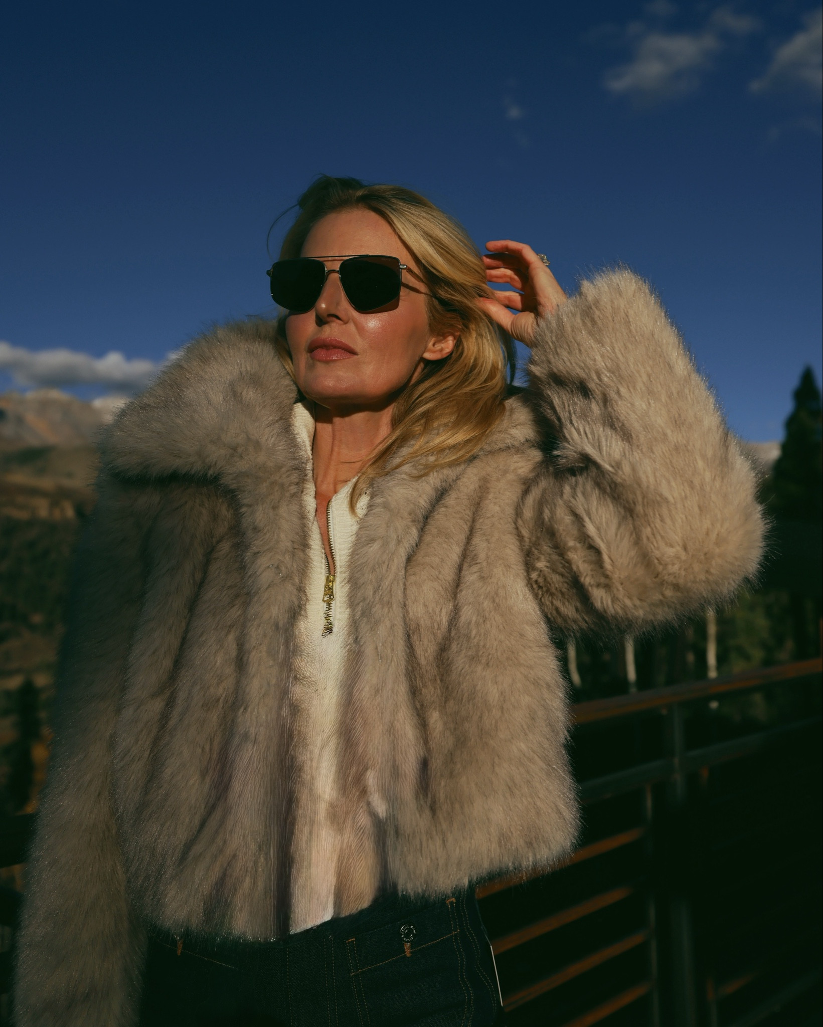 Loving all things faux fur for a glam winter outfit this season. This faux fur coat by Aritzia is amazing…so cozy and luxe. 

#LTKOver40 #LTKootd #LTKSeasonal