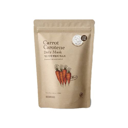 SKINFOOD - Carrot Carotene Daily Mask Refill - 160g(15ea) | Stylevana