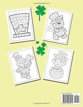 St Patricks Day Gifts For Kids : St. Patrick’s Day Dot Markers Activity Book for Kids Ages 2+, ... | Amazon (US)