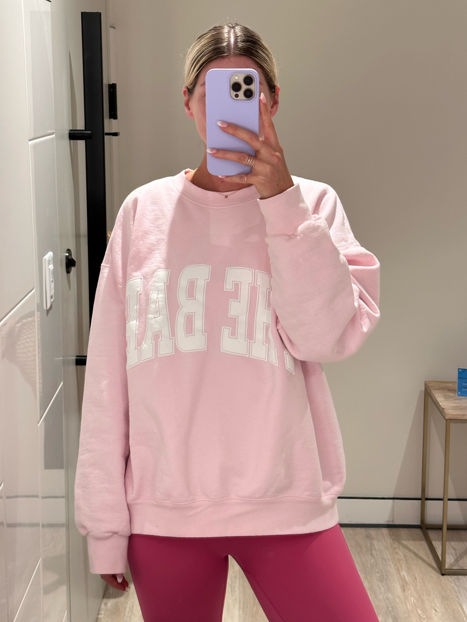 Wearing L in The Bar sweatshirt!

#LTKSeasonal #LTKstyletip #LTKfindsunder50