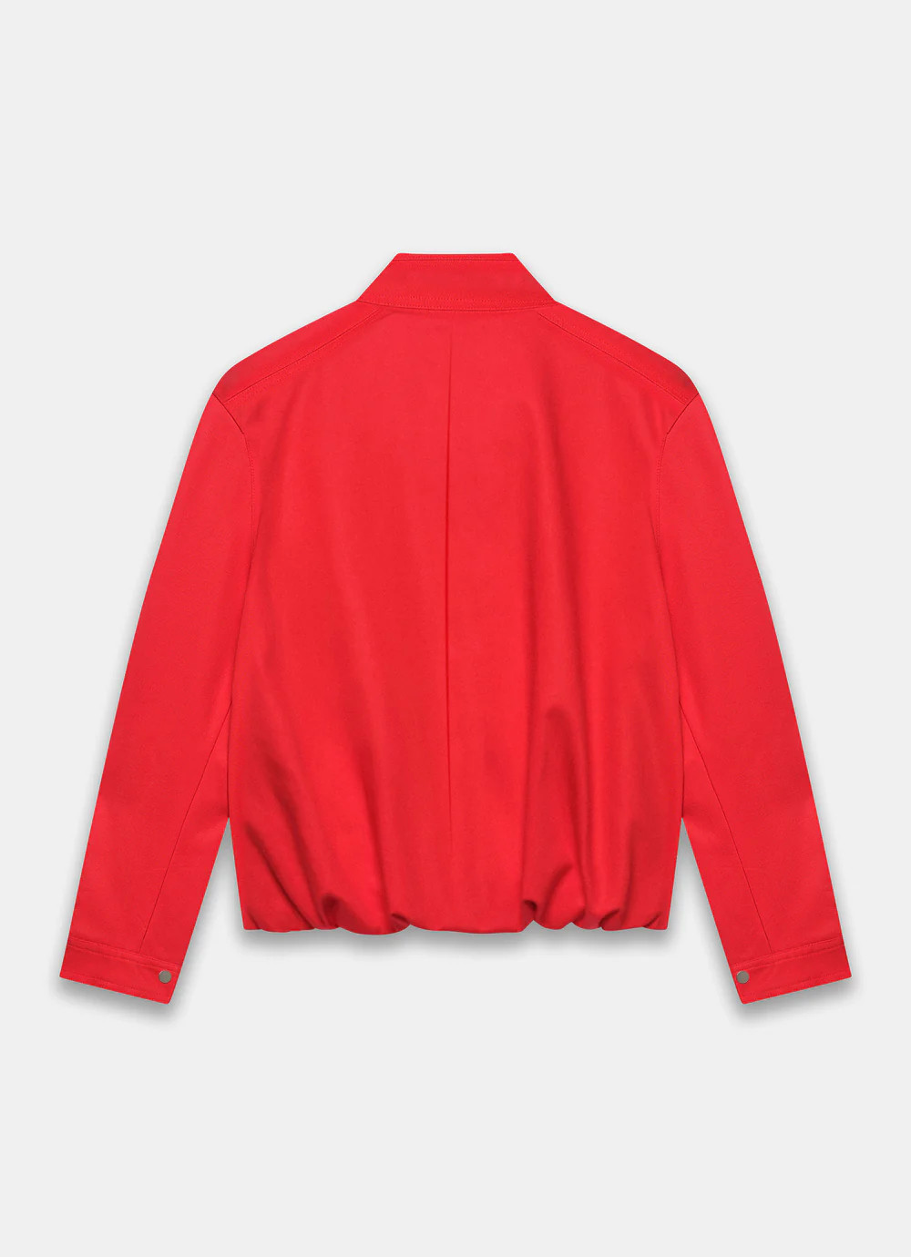 Red Funnel Neck Bomber Jacket | Mint Velvet