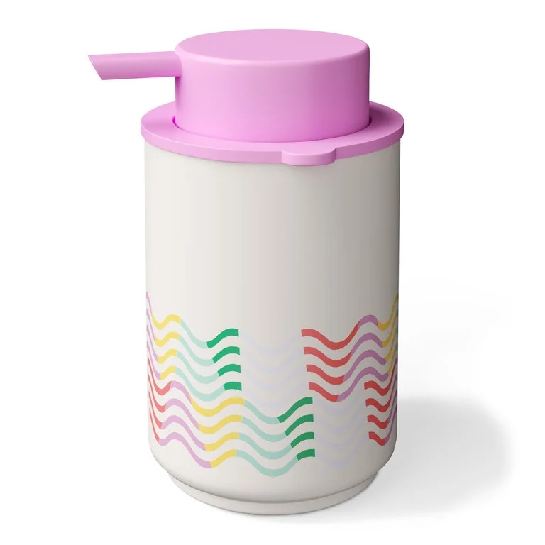 Mainstays Kids Bath Accessory Set, 3 Pieces, Wavy | Walmart (US)
