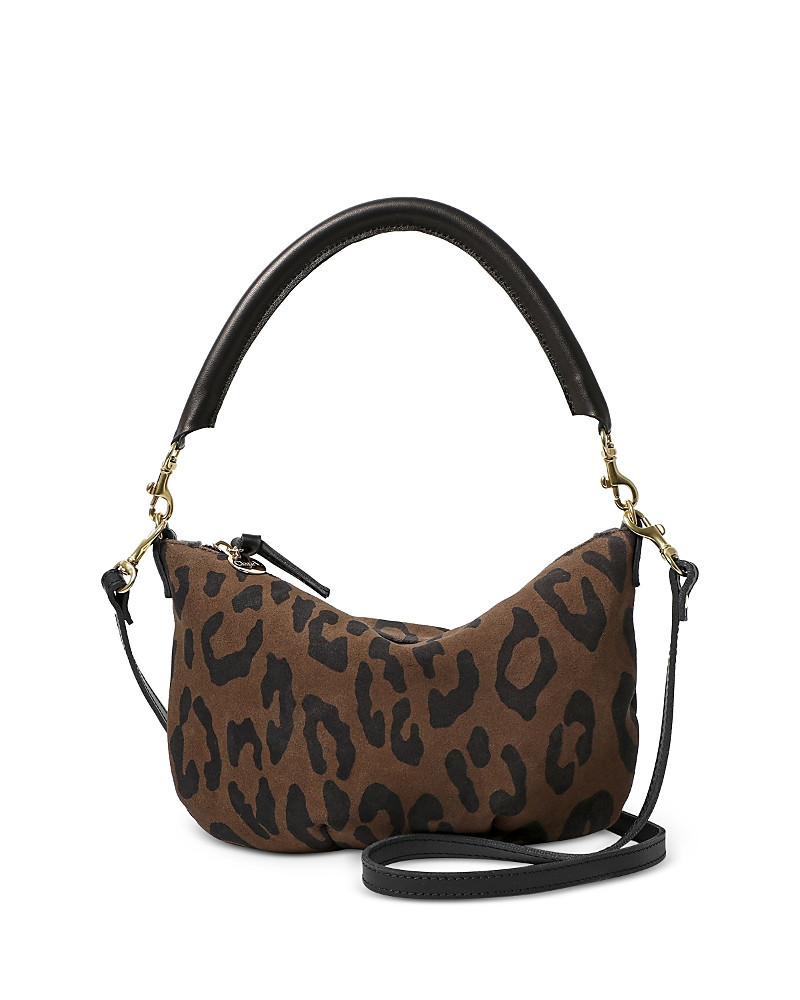 Clare V. Petit Moyen Leopard Print Suede Bag | Bloomingdale's (US)