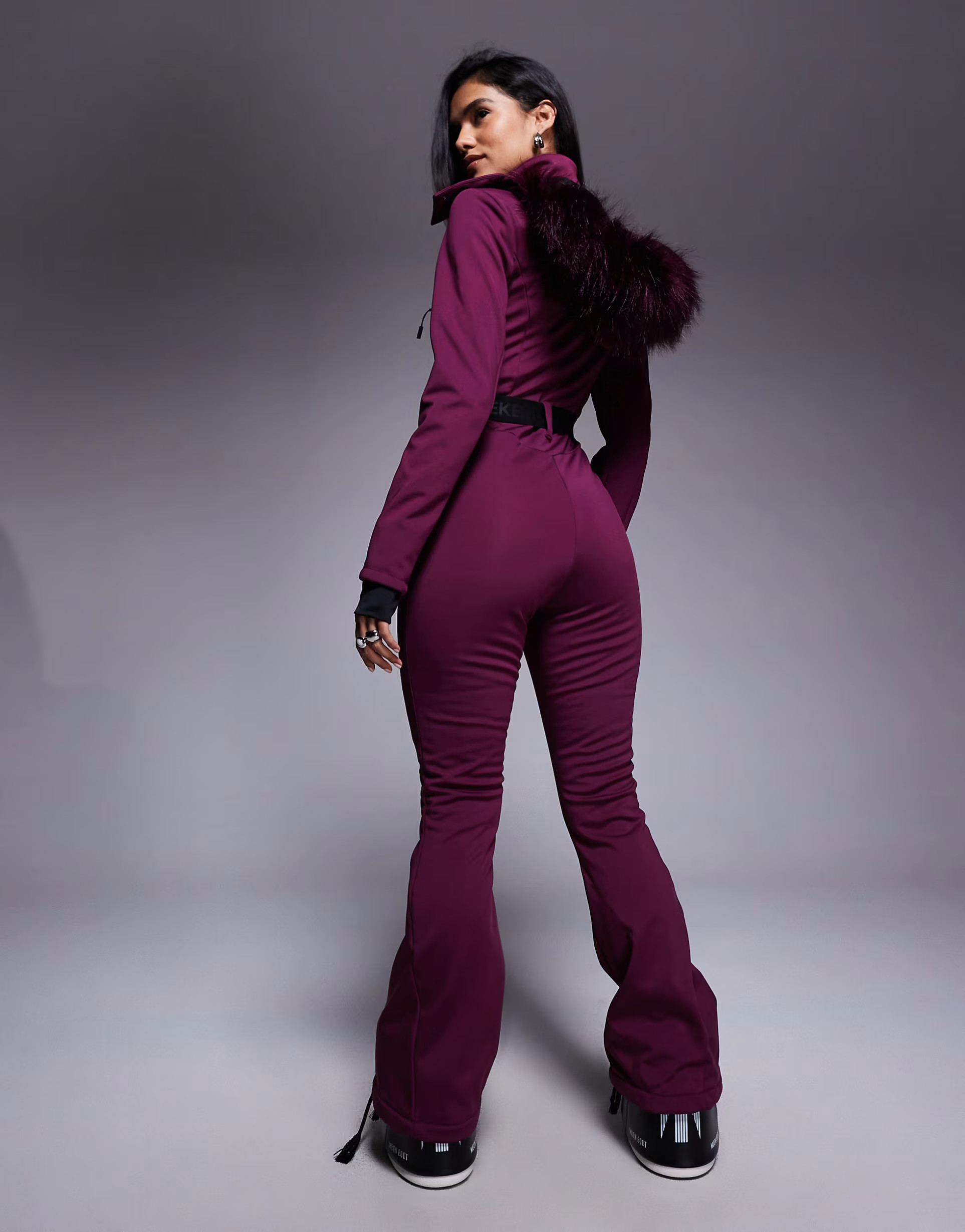 Weekend Collective ski suit in plum | ASOS | ASOS (Global)