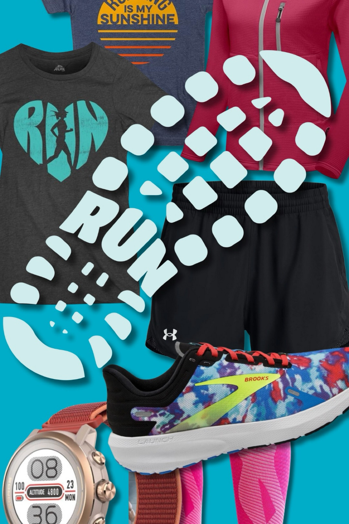 Find all your running gear here!! Running shoes, my fav GPS watch, tees, shorts, and warm-weather gear!! #LTKFitness #LTKSummerSales

#LTKActive