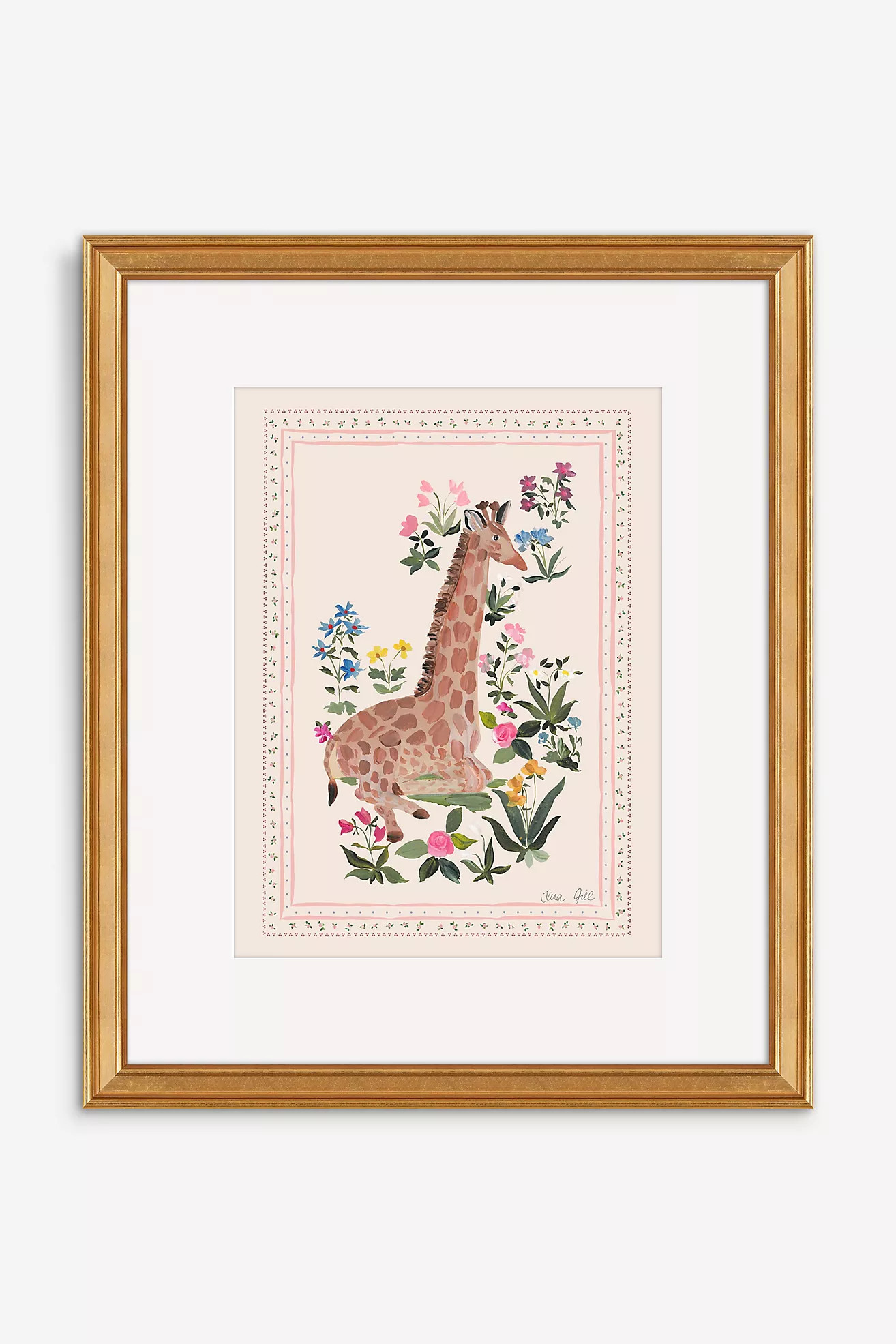 Giraffe Miniature Wall Art | Anthropologie (US)