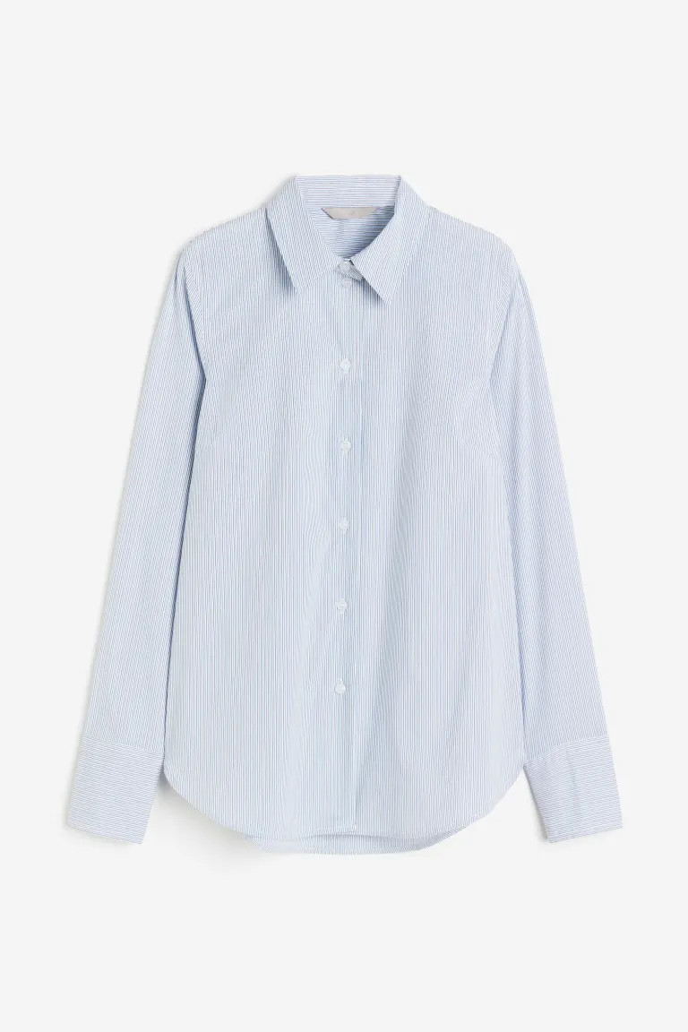 Cotton-blend Shirt | H&M (US + CA)