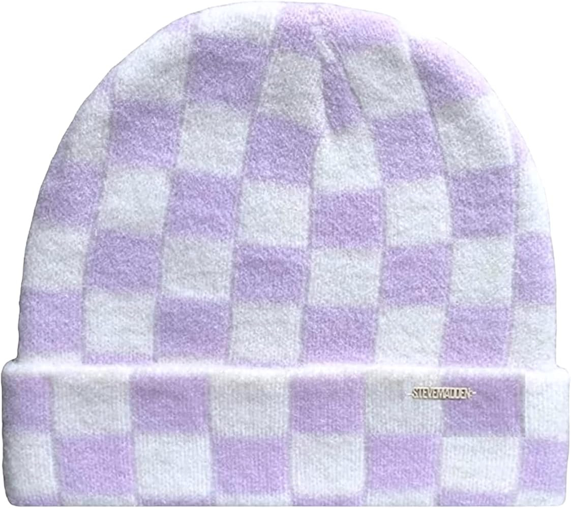 STEVE MADDEN Men's Skate Check Beanie | Amazon (US)