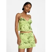 No Boundaries Junior's Beaded Camisole, Sizes XXS-XXL | Walmart (US)