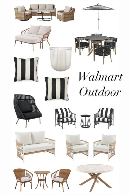 Outdoor furniture & more from Walmart! Update your outdoor space with affordable finds! 

#LTKSeasonal #LTKsalealert #LTKhome