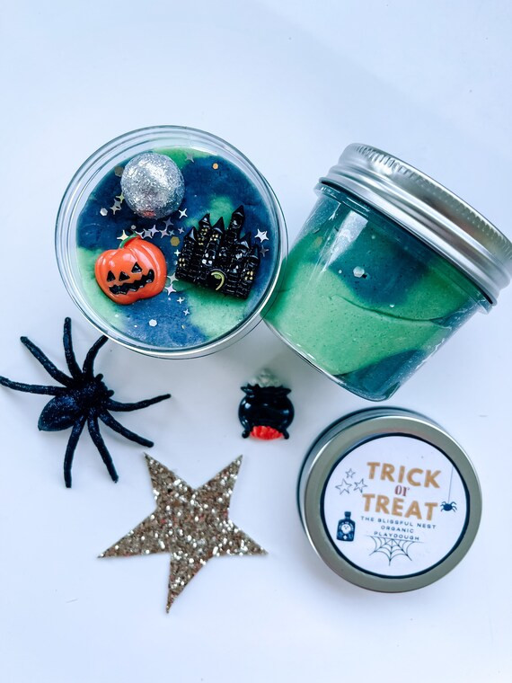 MONSTER Playdough Mini Kit, Playdough Kit, Halloween Kit, Halloween Mini Kits, Boo Gifts, Boo Bas... | Etsy (US)