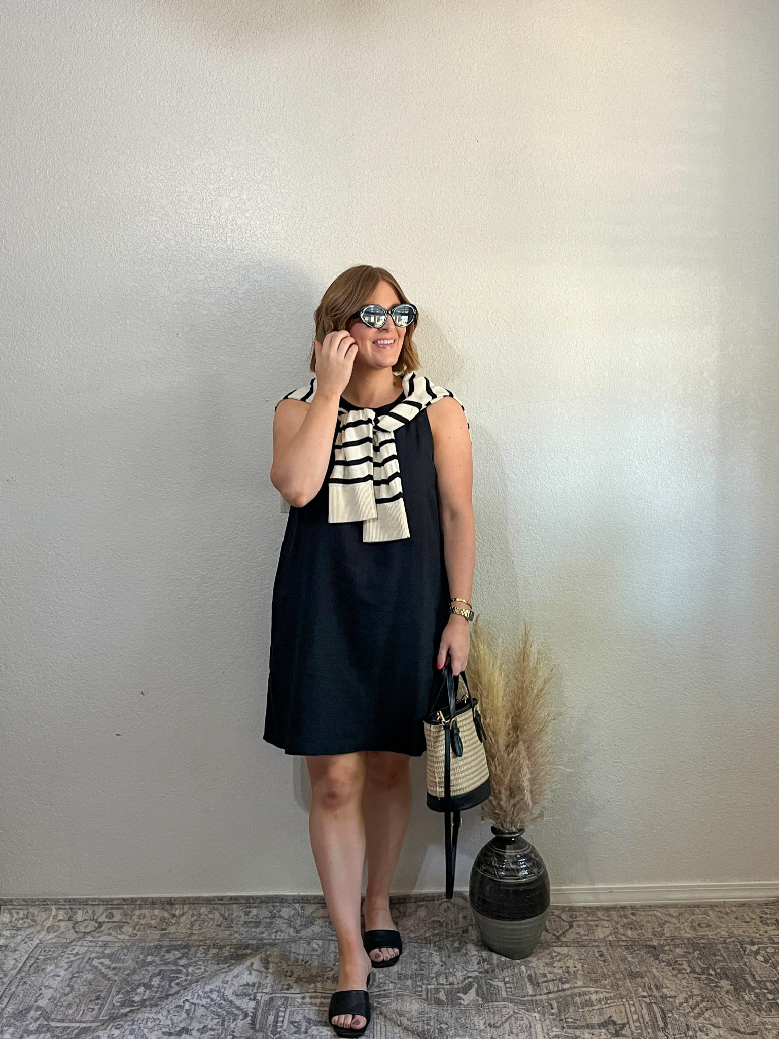 Today’s outfit// love this linen dress! Very roomy and comfortable. Dress up or down! On sale right now!

Wearing L and I’m 5’4

#LTKFindsUnder50 #LTKStyleTip #LTKMidsize