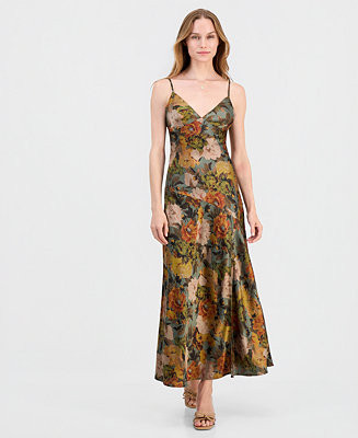 Carreta Midi Slip Dress | Macy's