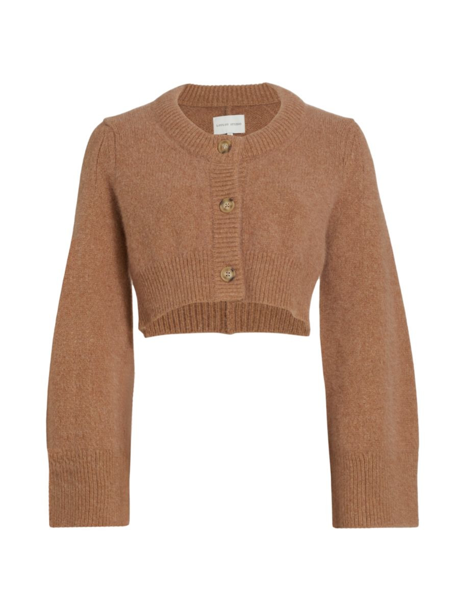 Tima Crop Wide-Sleeve Cardigan | Saks Fifth Avenue