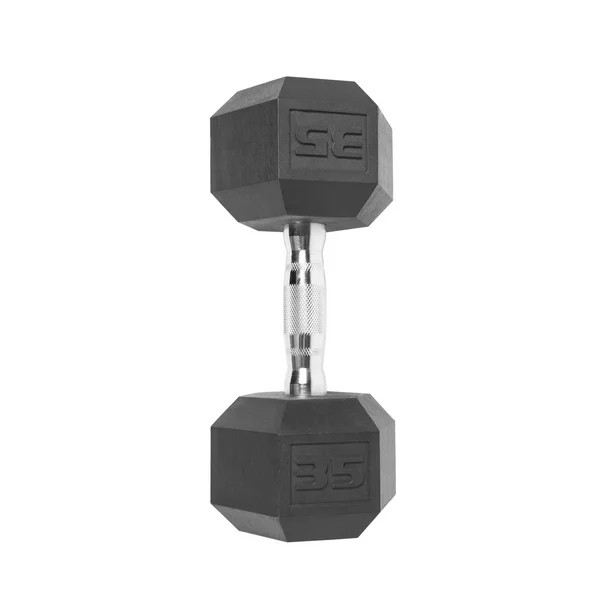 (2 pack) CAP Barbell Coated Hex Dumbbell, Single 35 lbs | Walmart (US)