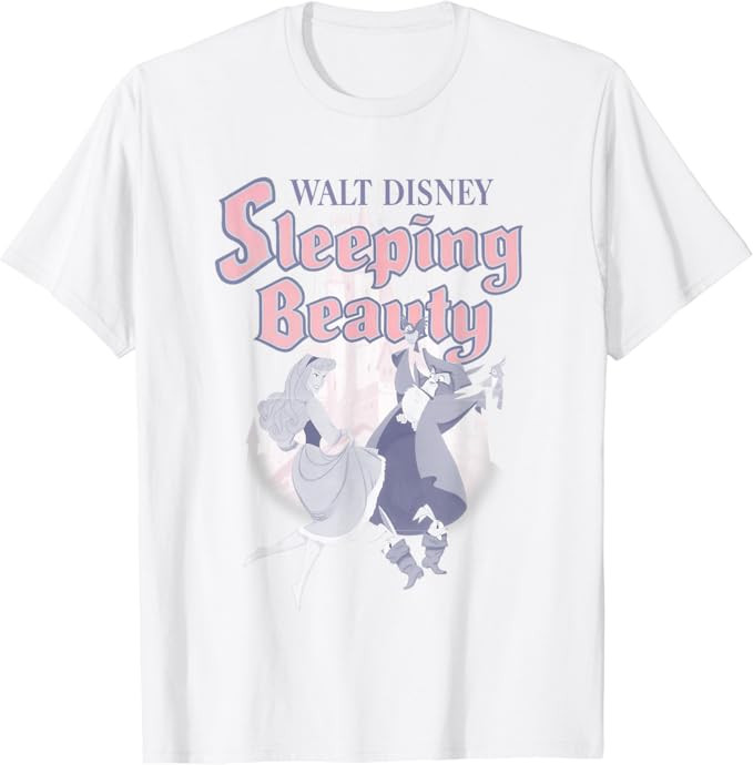 Disney Sleeping Beauty Aurora Dancing Poster T-Shirt | Amazon (US)