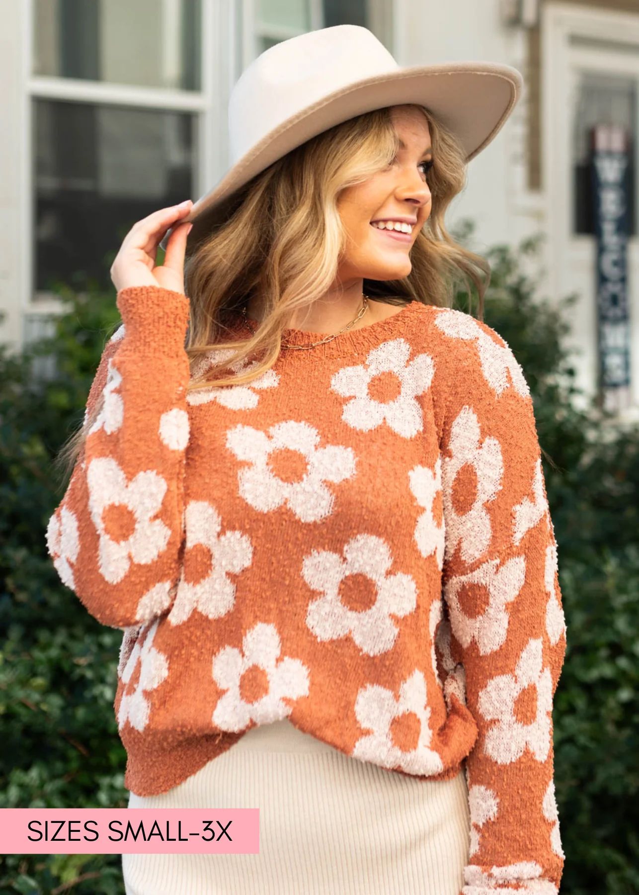 Mika Caramel Sweater | My Sister's Closet Boutique