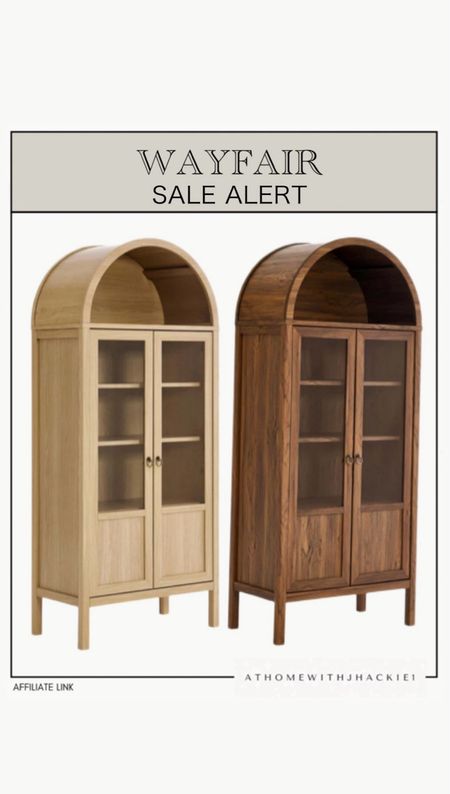 Affordable arched cabinets on sale, curio cabinets, display cabinets, wood cabinet 

#LTKSaleAlert #LTKHome #LTKStyleTip