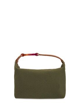 Eéra - Handtasche aus canvasjacquard mit logo - Grün | Luisaviaroma | Luisaviaroma