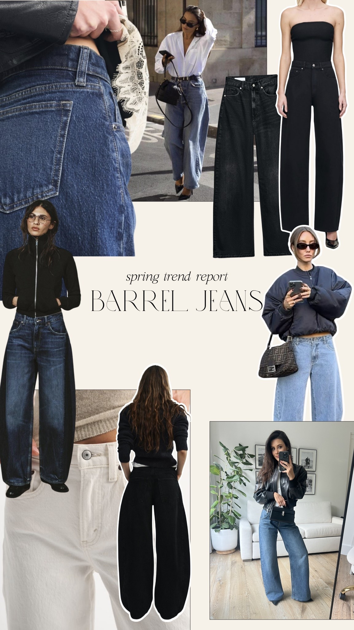 Barrel jeans are a Spring trend still going strong! 

#LTKSpringSale #LTKSeasonal