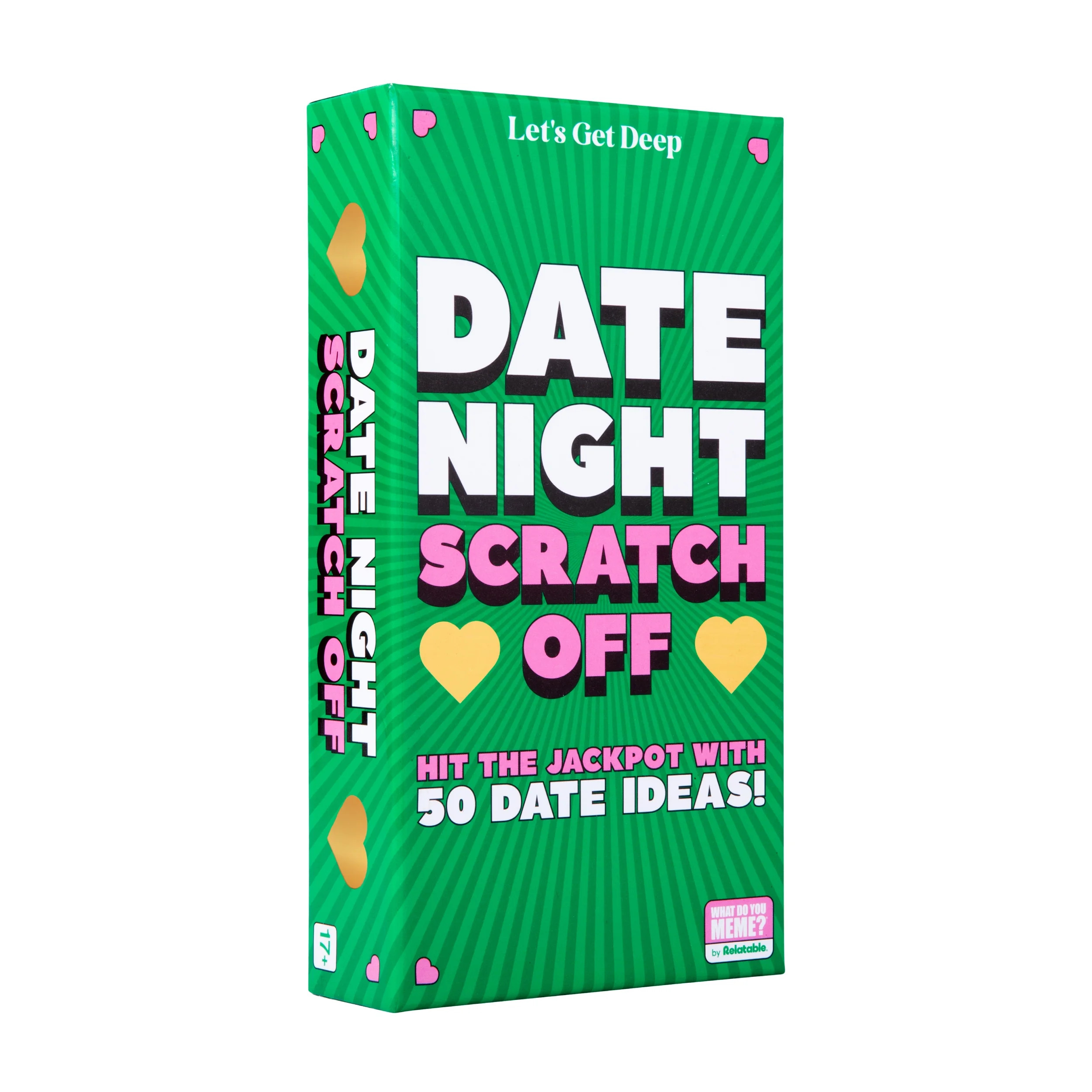 Date Night Scratch-off Cards, 50 Unique Date Night Ideas for Couples, Fun Valentine’s Day Gift ... | Walmart (US)