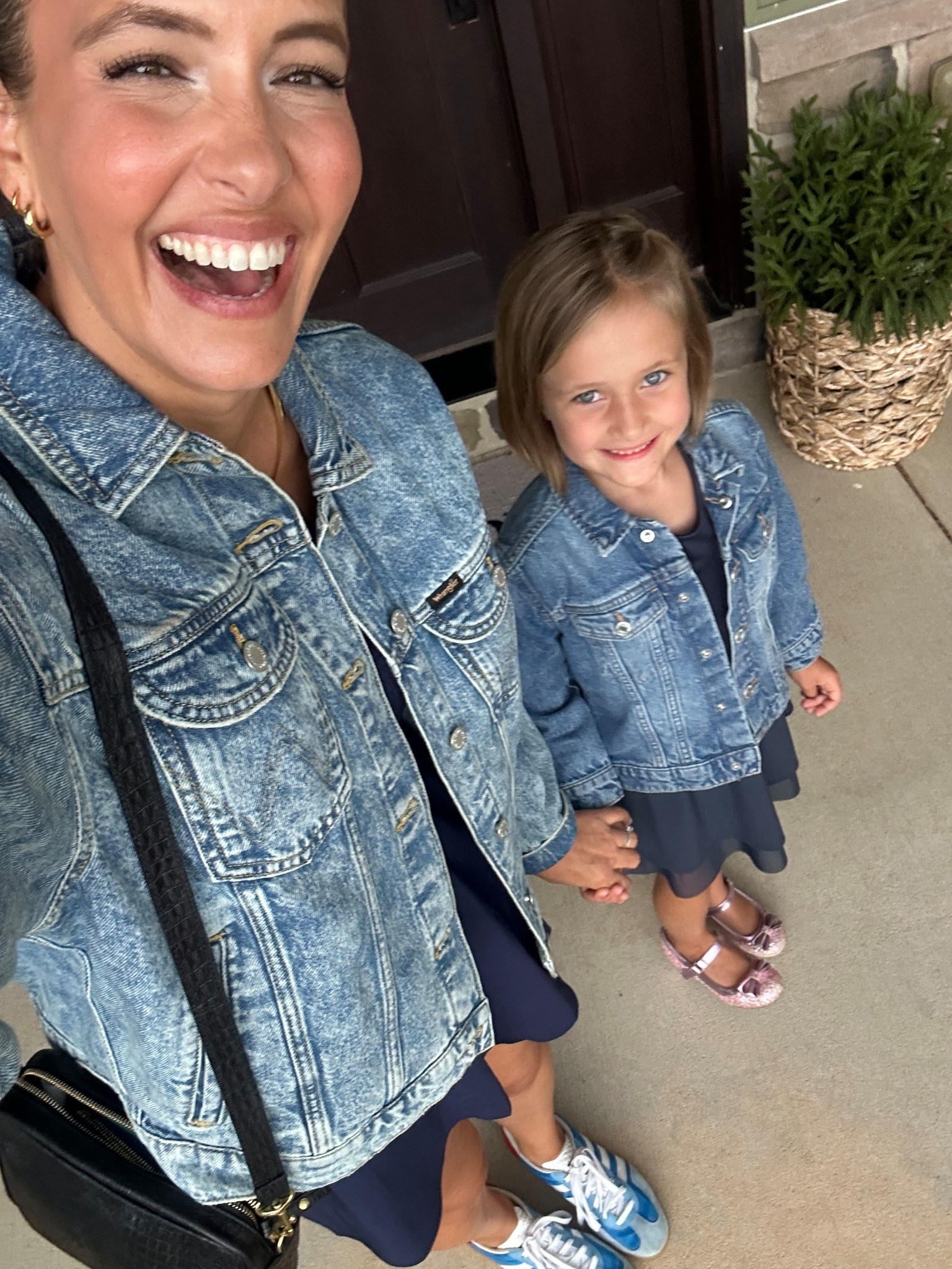 Cece and I twinning!! My dress is 50% off! 

#LTKOver40 #LTKFindsUnder50 #LTKFamily