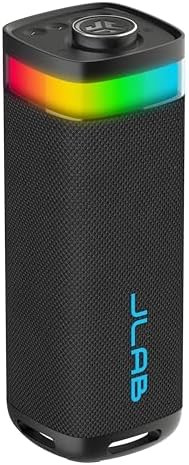 JLab JBuds Party Portable Bluetooth Speaker, 2 Full-Range Drivers + 2 Passive Woofers, IP56 Water... | Amazon (US)