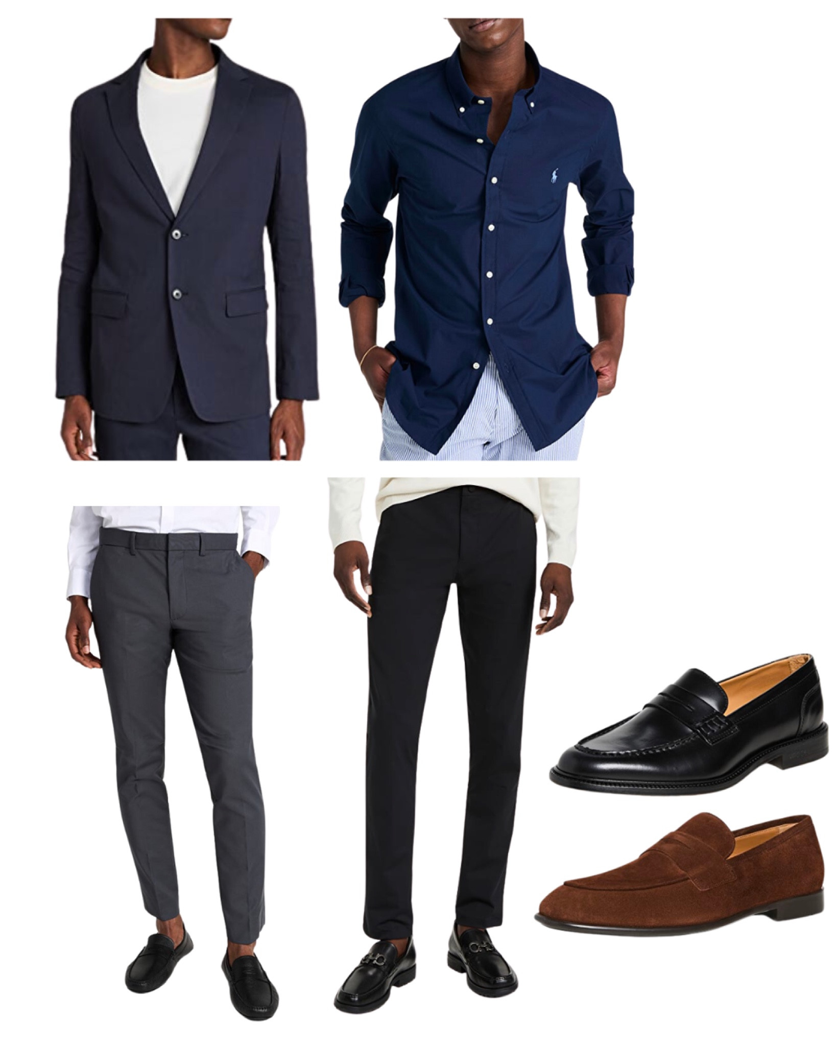 Men’s dress and workwear from Shopbop — daily edit cover from Found by Em