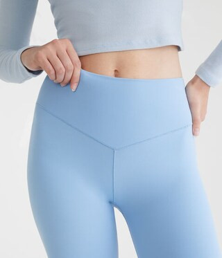 Buttery Soft High-Rise V-Waist Flare Leggings | Aeropostale