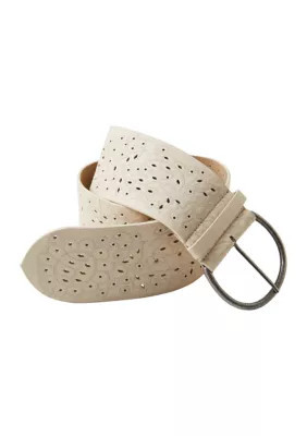 Free People Women's Laurel Hip Belt, Sand, S/M | Belk