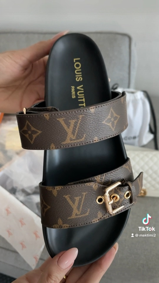 LV Dupe Slipper Scandal Sandals … curated on LTK